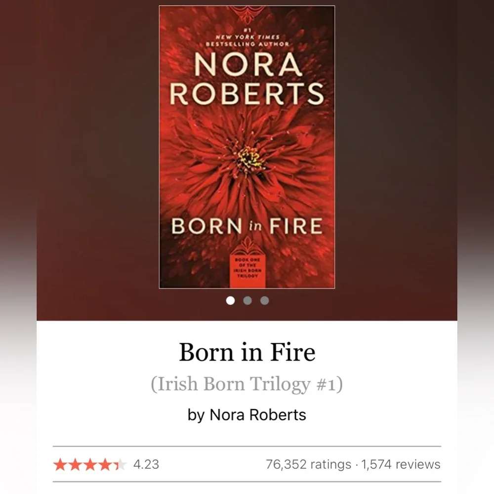 Born in Fire & Born in Ice by Nora Roberts - Picture 7 of 10